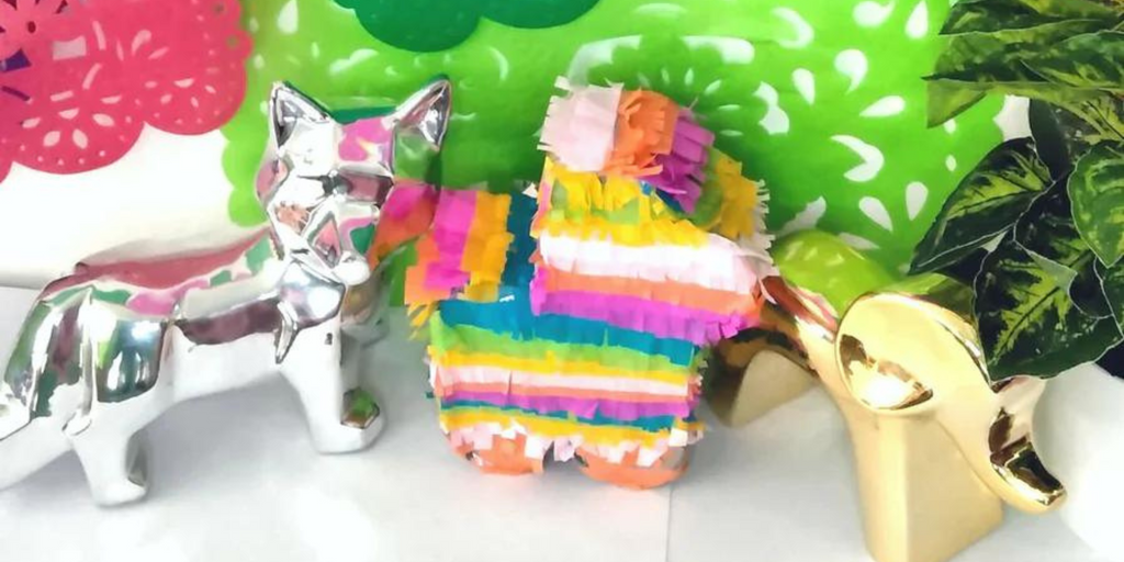 Mini mexican pinata for mexican fiesta decorations