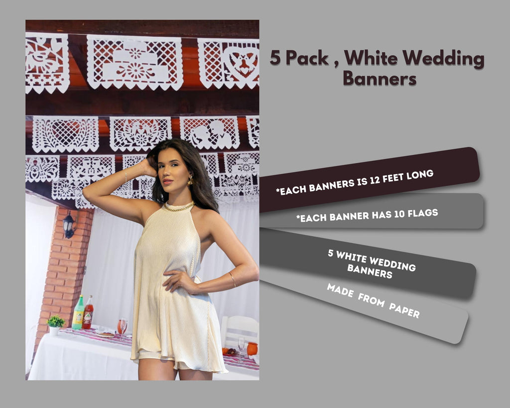 Mexican flags for weddings
