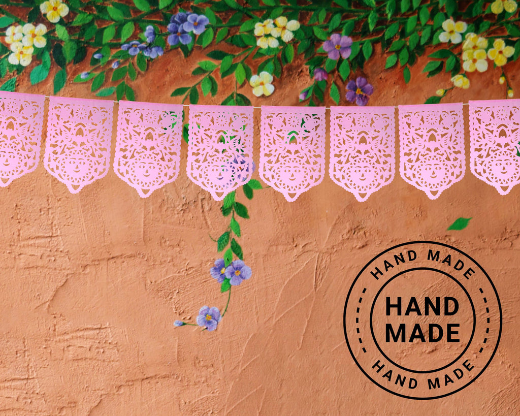 pastel pink hanging decorations