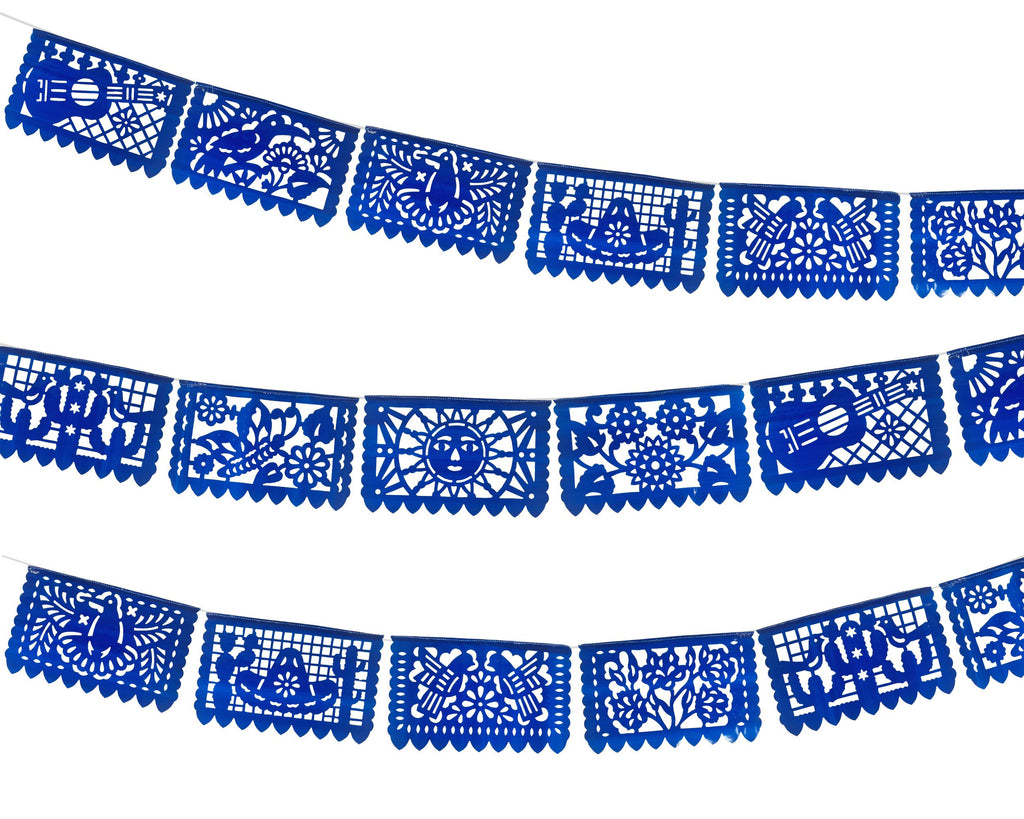 blue flag decor