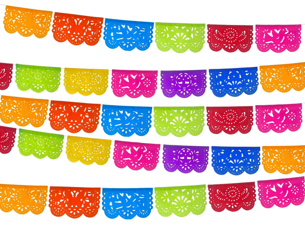 tiny mexican banners for fiesta party