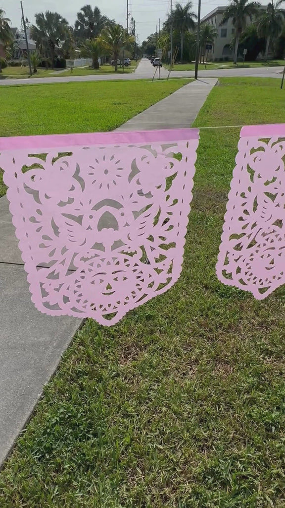papel Mexicano para fiesta rosa