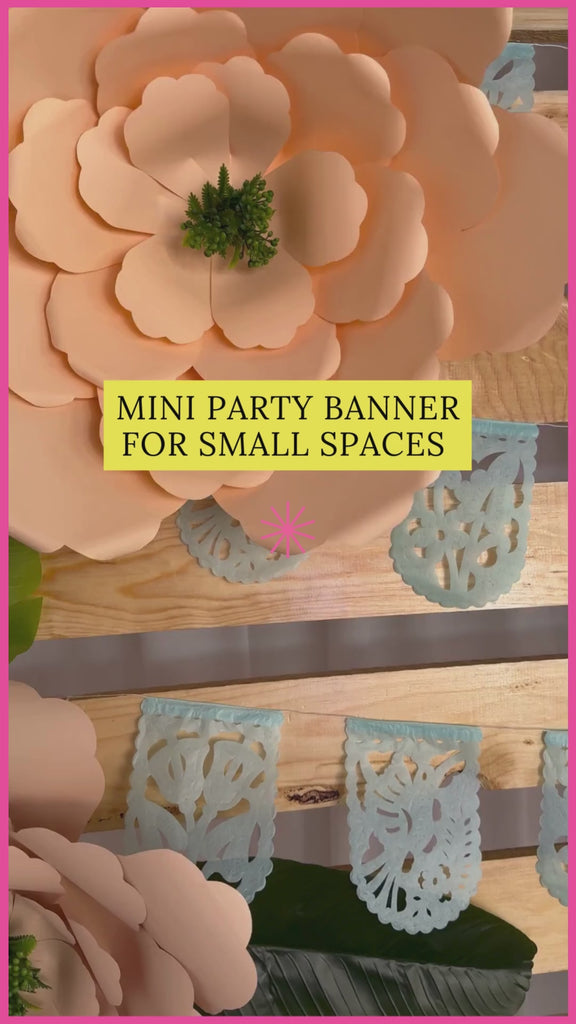 baby blue baby shower decor