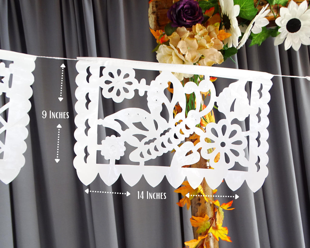 Mexican style wedding decor 5 pack plastic waterproof
