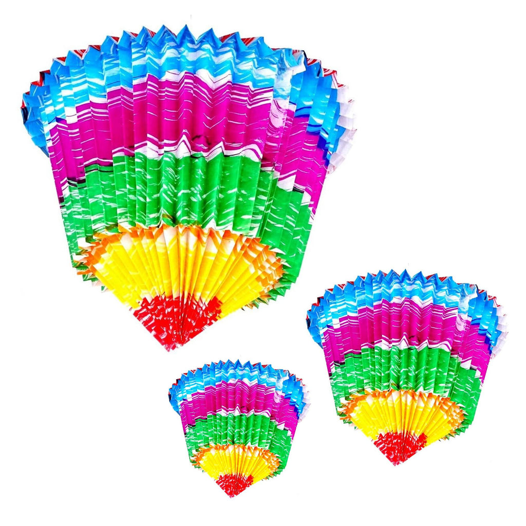 Hanging Fiesta Paper Lantern, bright colors, and fun, traditional Mexican folkloric designs. decorations for all parties.