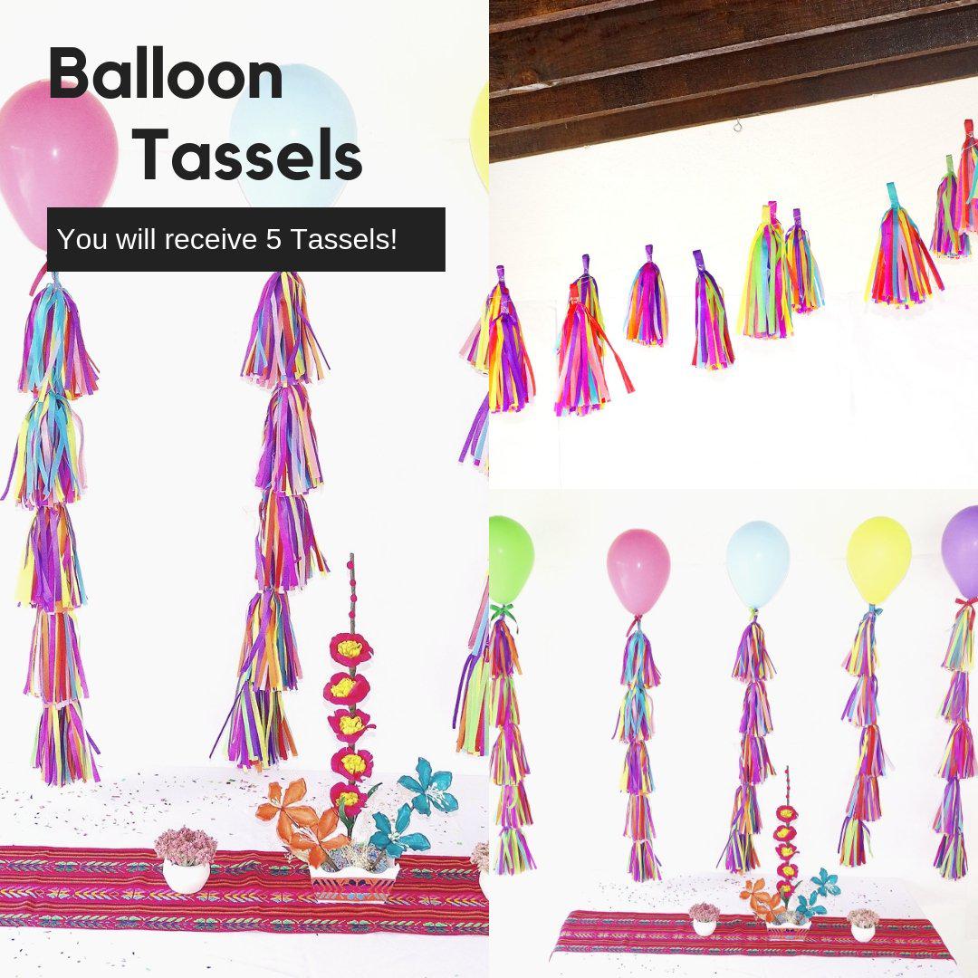 DIY tassel balloon