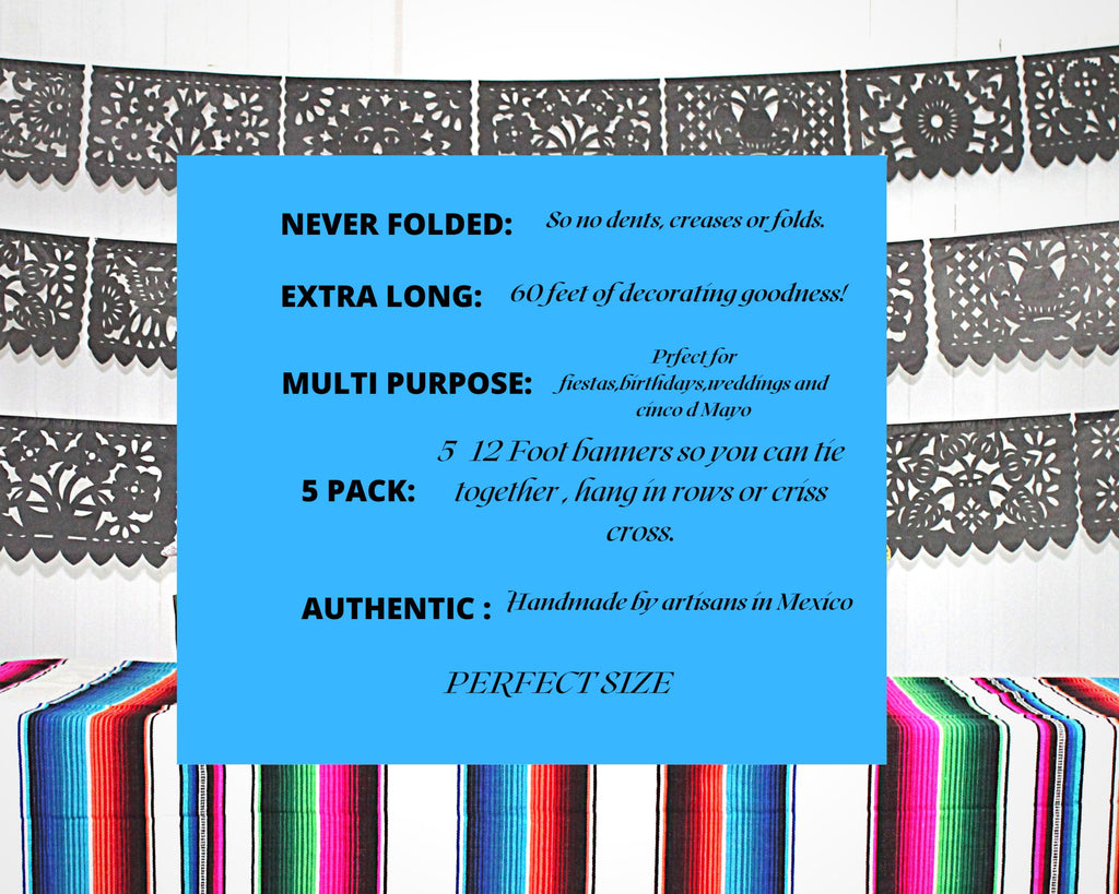 Tissue paper mexican banner, decoraciones para 5 de mayo, papel picado inspired by mexican culture