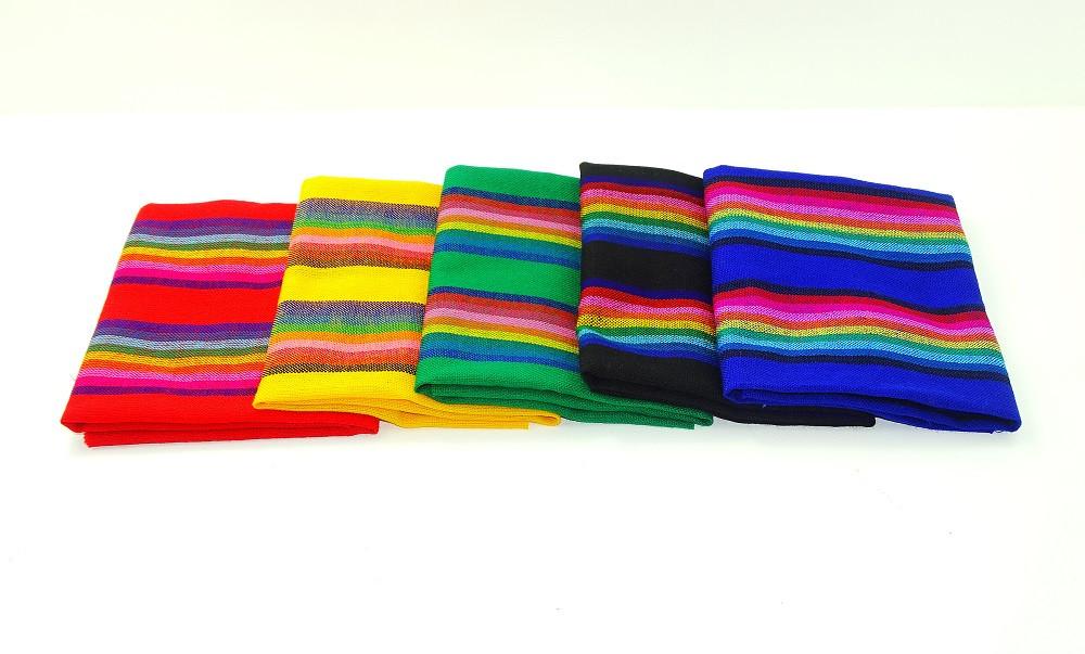Mexican Fabric - Mexican Fabric Half Yards, Aztec Fabric By The Half Yard, Mexican Striped Fabric, Ethnic Fabric Half Yard, Cinco De Mayo Party Decorations