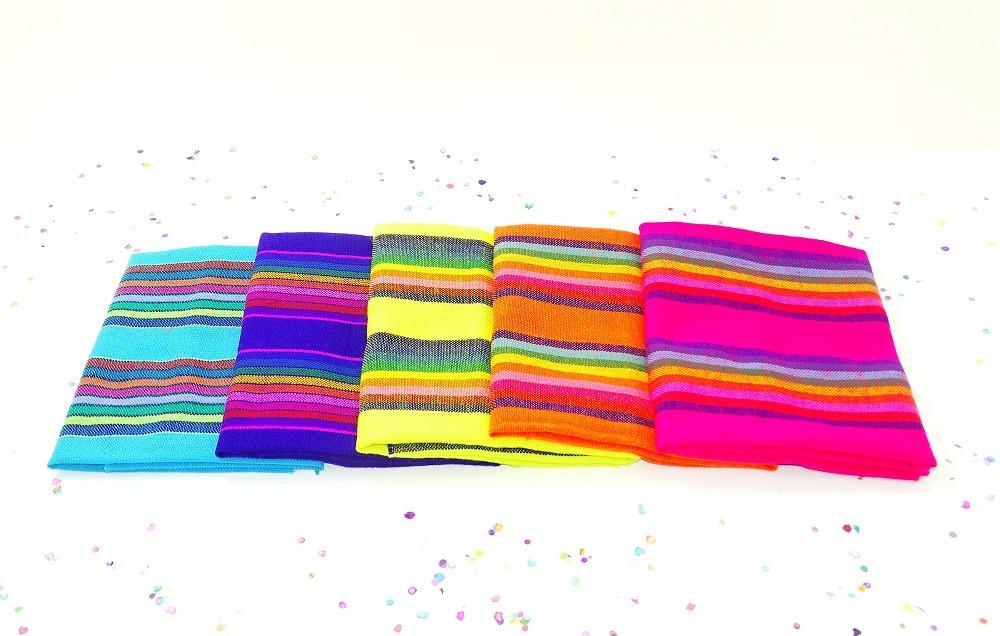 Mexican Fabric - Mexican Fabric Half Yards, Aztec Fabric By The Half Yard, Mexican Striped Fabric, Ethnic Fabric Half Yard, Cinco De Mayo Party Decorations