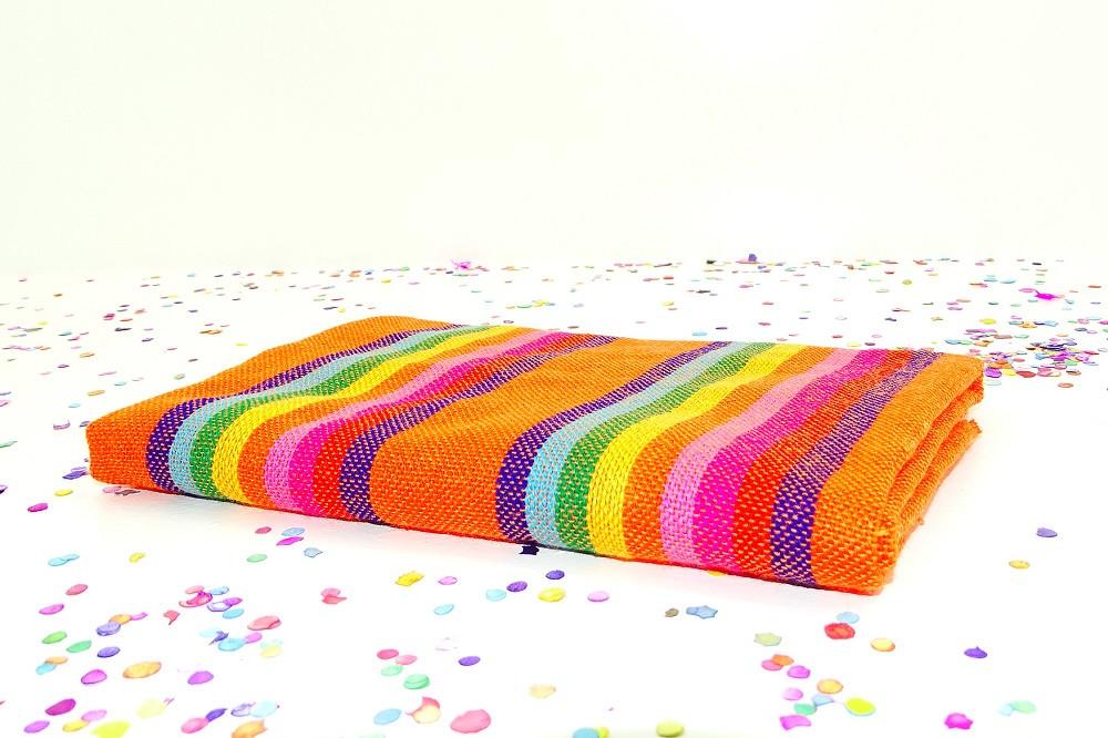 Mexican Fabric - Serape Zerape Sarape, Ethnic Fabric By The Yard, Mexican Party Decorations.