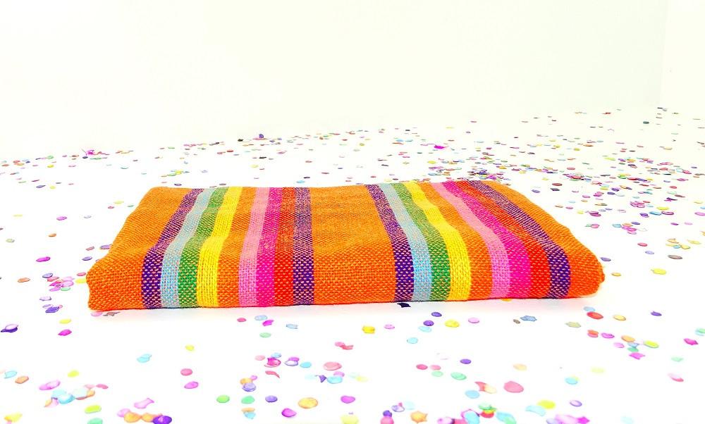 Mexican Fabric - Serape Zerape Sarape, Ethnic Fabric By The Yard, Mexican Party Decorations.