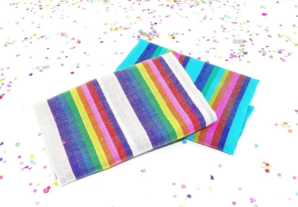 Mexican Fabric - Traditional Mexican Fabric, Cinco De Mayo Decorations, Fiesta Party Decor.