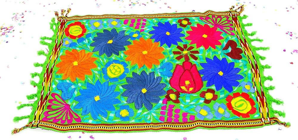 Mexican Table Runner - Engagement Party, Fiesta Decoration, Cinco De Mayo, Center Piece, Taco Party, Mexican Table Decorations.