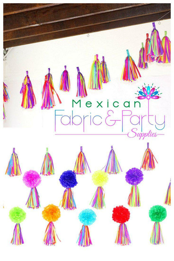 Mexican Weddings - Balloon Tassels, Ballon Tails, Mexican Fiesta Party Decorations TAS 05