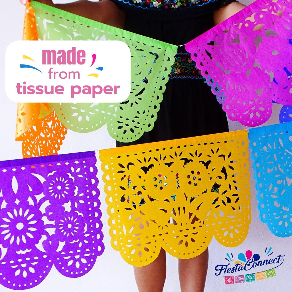 papel Picado Mexicano para fiestas